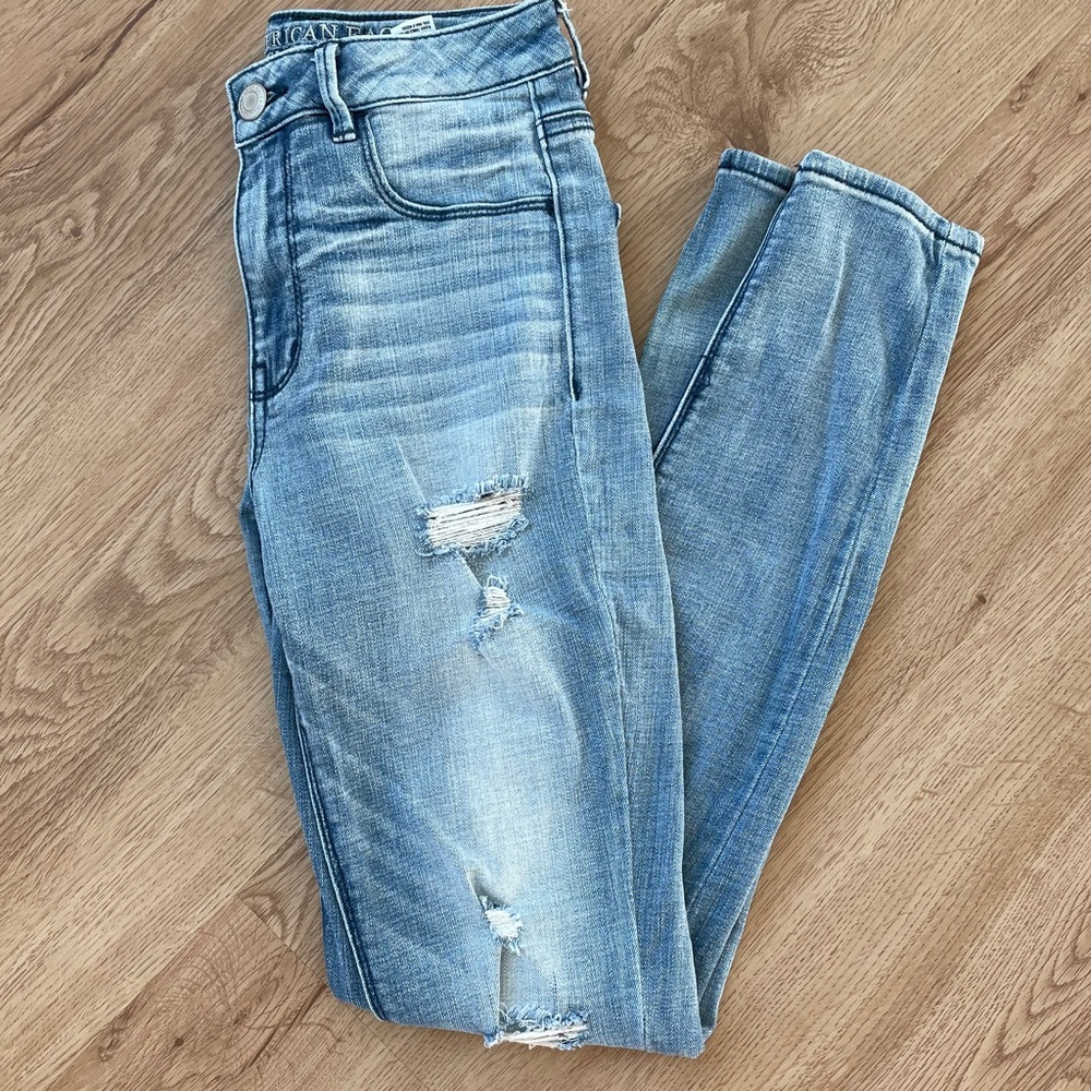 American eagle sky high jegging